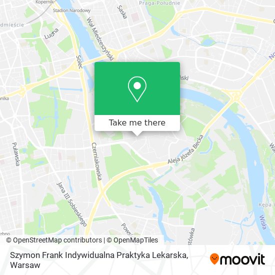 Szymon Frank Indywidualna Praktyka Lekarska map