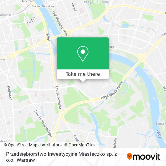 Przedsiębiorstwo Inwestycyjne Miasteczko sp. z o.o. map