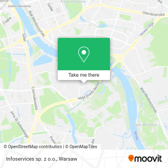 Infoservices sp. z o.o. map