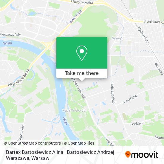 Bartex Bartosiewicz Alina i Bartosiewicz Andrzej Warszawa map