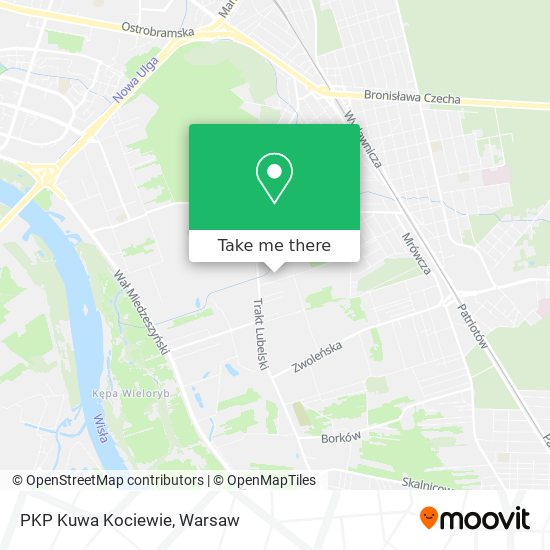 PKP Kuwa Kociewie map