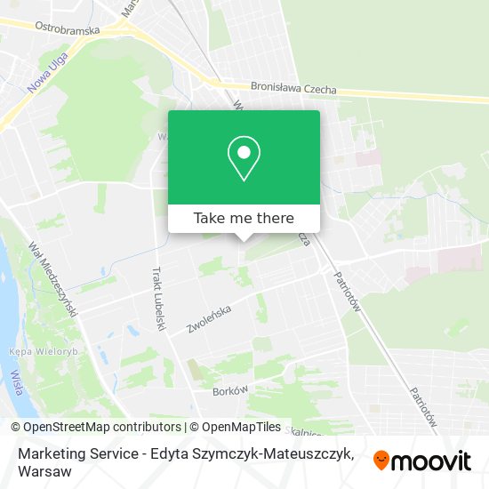 Карта Marketing Service - Edyta Szymczyk-Mateuszczyk