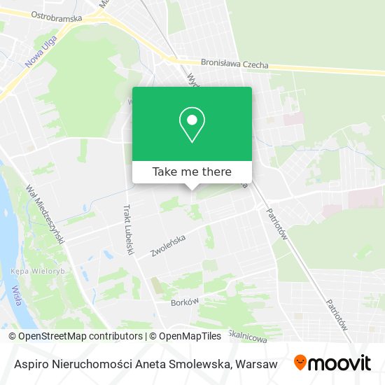 Aspiro Nieruchomości Aneta Smolewska map