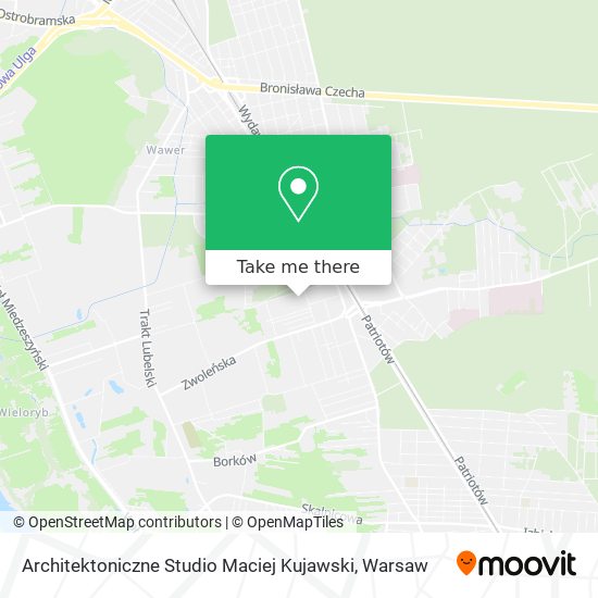 Architektoniczne Studio Maciej Kujawski map