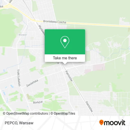 Карта PEPCO