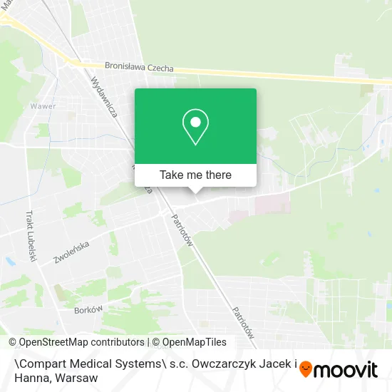 \Compart Medical Systems\ s.c. Owczarczyk Jacek i Hanna map