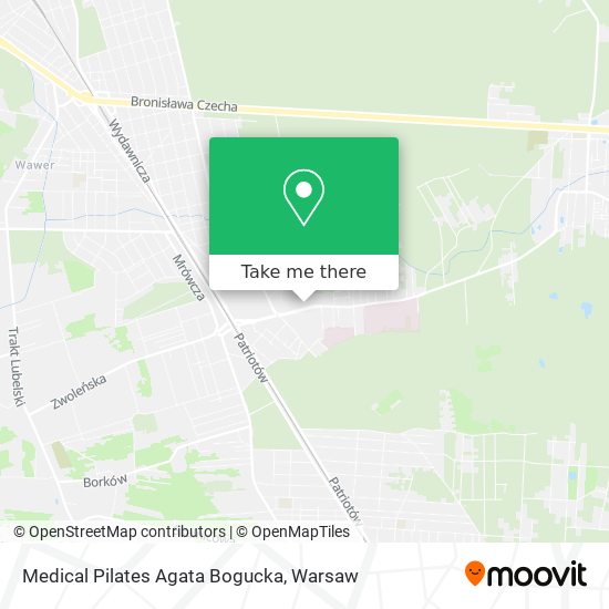 Medical Pilates Agata Bogucka map