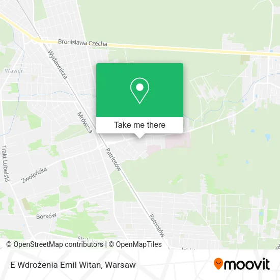 E Wdrożenia Emil Witan map