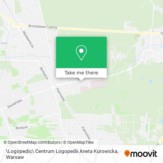 \Logopedic\ Centrum Logopedii Aneta Kurowicka map