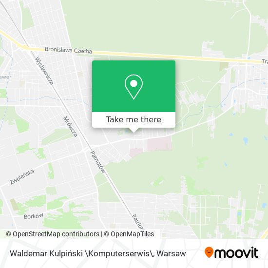 Waldemar Kulpiński \Komputerserwis\ map