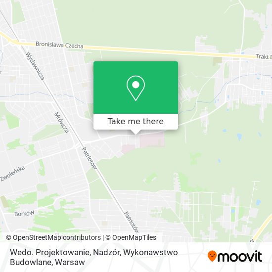 Wedo. Projektowanie, Nadzór, Wykonawstwo Budowlane map