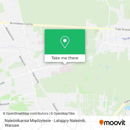 Naleśnikarnia Międzylesie - Latający Naleśnik map