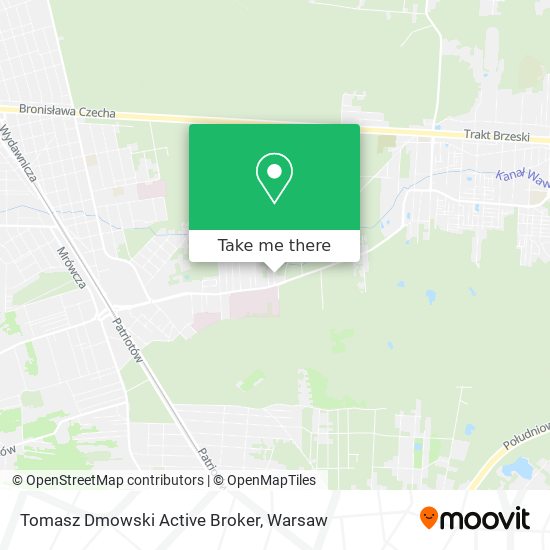 Tomasz Dmowski Active Broker map