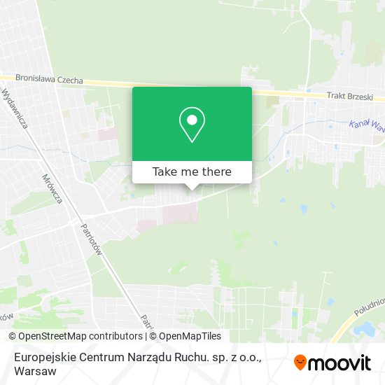 Europejskie Centrum Narządu Ruchu. sp. z o.o. map