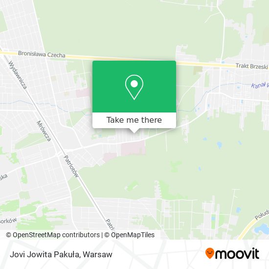 Jovi Jowita Pakuła map