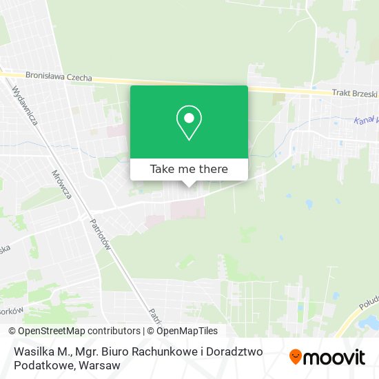 Wasilka M., Mgr. Biuro Rachunkowe i Doradztwo Podatkowe map