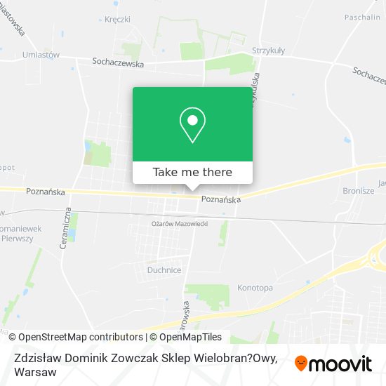 Zdzisław Dominik Zowczak Sklep Wielobran?Owy map