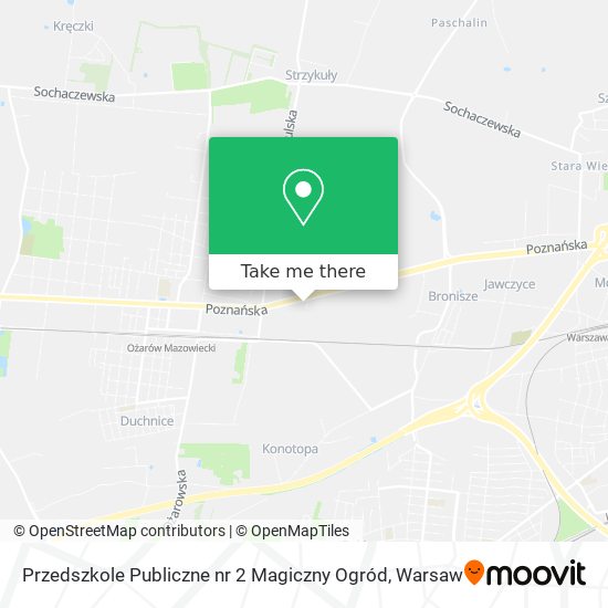 Przedszkole Publiczne nr 2 Magiczny Ogród map