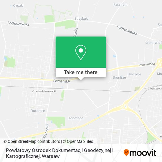 Powiatowy Osrodek Dokumentacji Geodezyjnej i Kartograficznej map