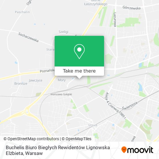 Buchelis Biuro Biegłych Rewidentów Lignowska Elżbieta map