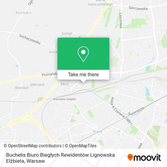 Карта Buchelis Biuro Biegłych Rewidentów Lignowska Elżbieta