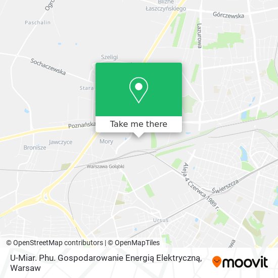 U-Miar. Phu. Gospodarowanie Energią Elektryczną map