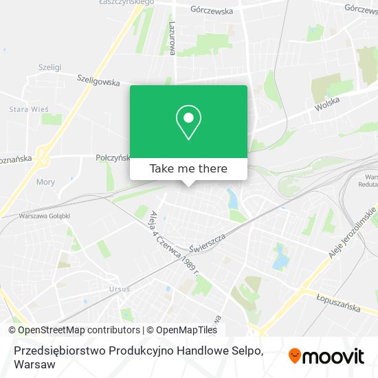 Przedsiębiorstwo Produkcyjno Handlowe Selpo map