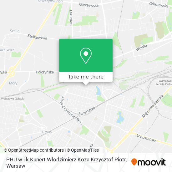 PHU w i k Kunert Włodzimierz Koza Krzysztof Piotr map