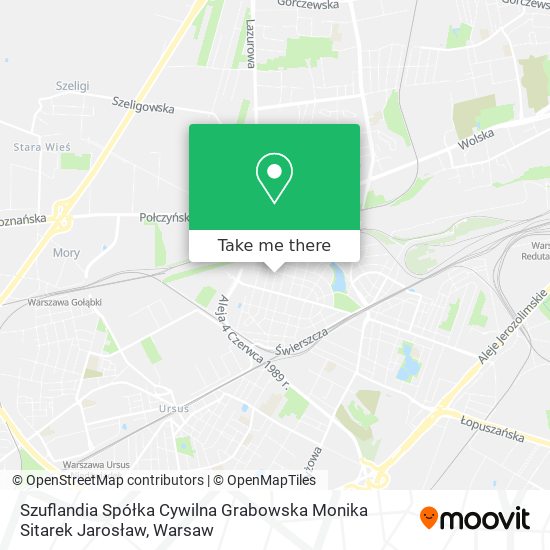 Szuflandia Spółka Cywilna Grabowska Monika Sitarek Jarosław map