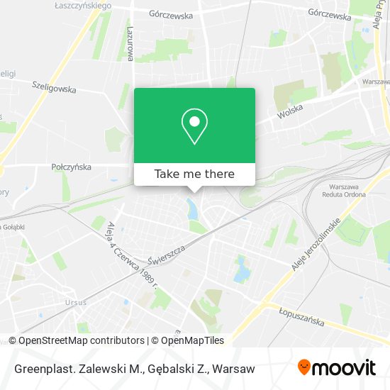 Greenplast. Zalewski M., Gębalski Z. map