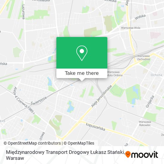 Карта Międzynarodowy Transport Drogowy Łukasz Stański