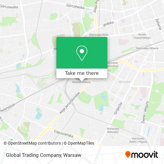 Global Trading Company map