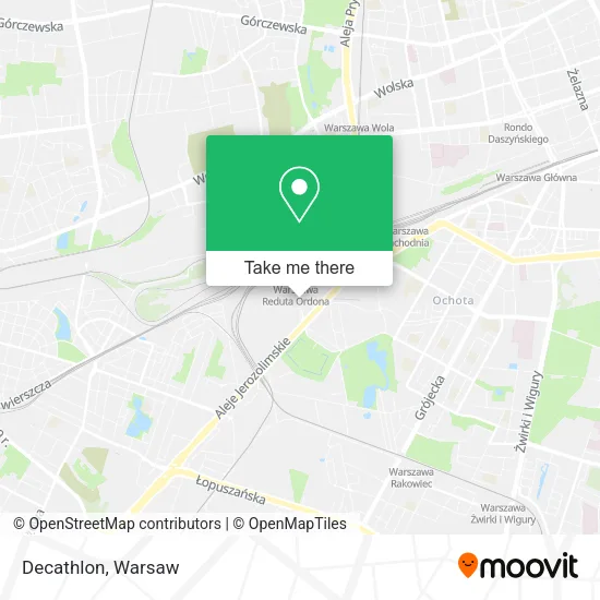 Decathlon map