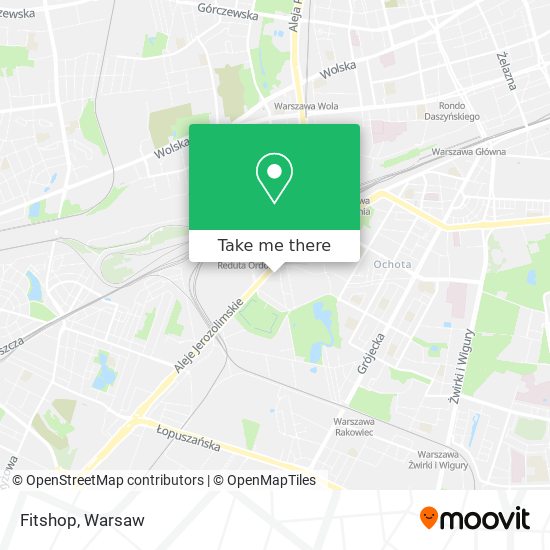 Fitshop map