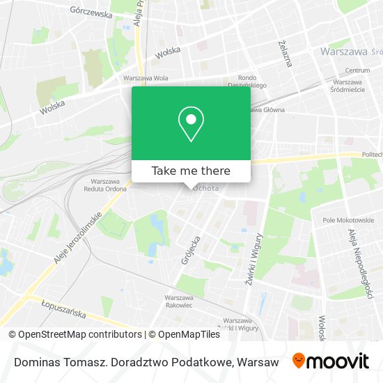 Dominas Tomasz. Doradztwo Podatkowe map