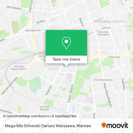 Mega-Mix Orłowski Dariusz Warszawa map