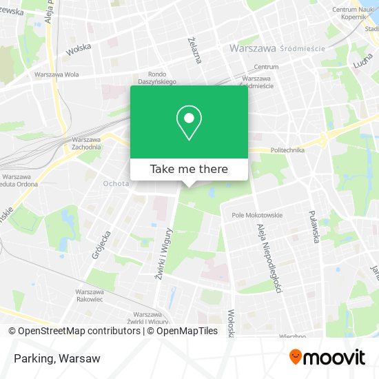 Parking map