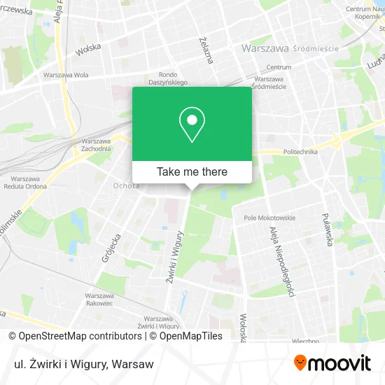 ul. Żwirki i Wigury map
