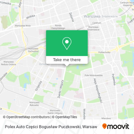 Polex Auto Części Bogusław Puczkowski map