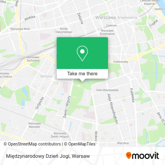 Międzynarodowy Dzień Jogi map