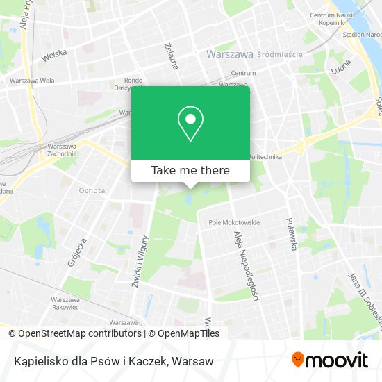 Kąpielisko dla Psów i Kaczek map