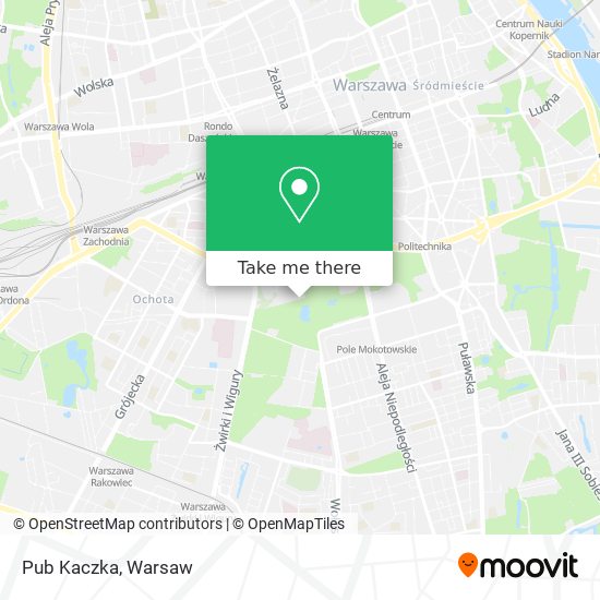 Pub Kaczka map