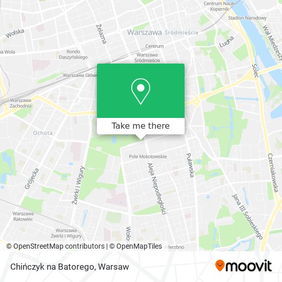 Chińczyk na Batorego map