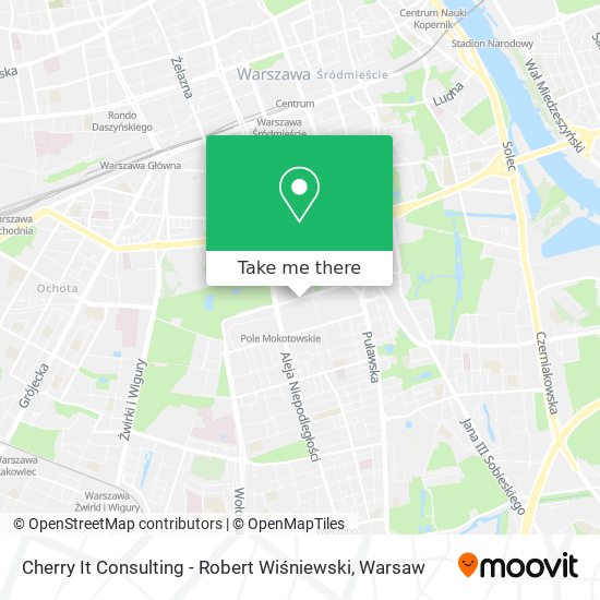 Cherry It Consulting - Robert Wiśniewski map