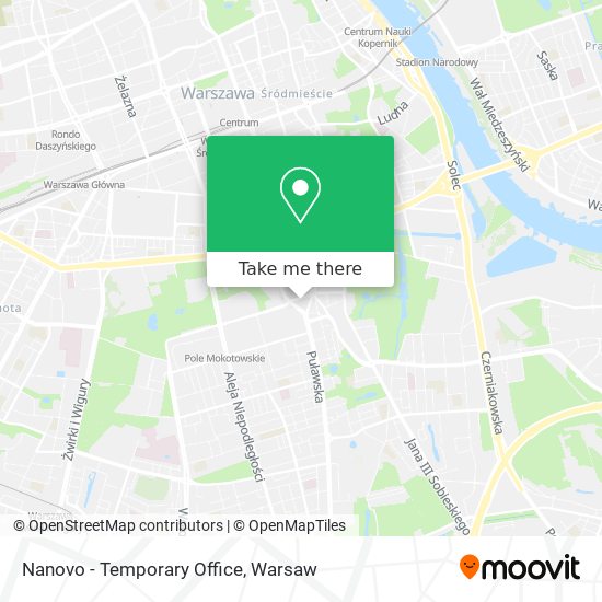 Nanovo - Temporary Office map