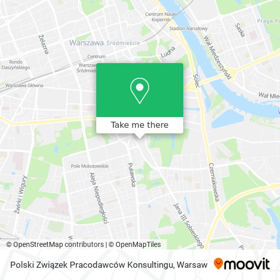 Polski Związek Pracodawców Konsultingu map