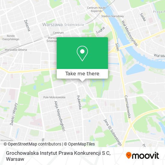 Grochowalska Instytut Prawa Konkurencji S C map