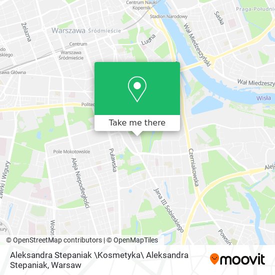 Aleksandra Stepaniak \Kosmetyka\ Aleksandra Stepaniak map