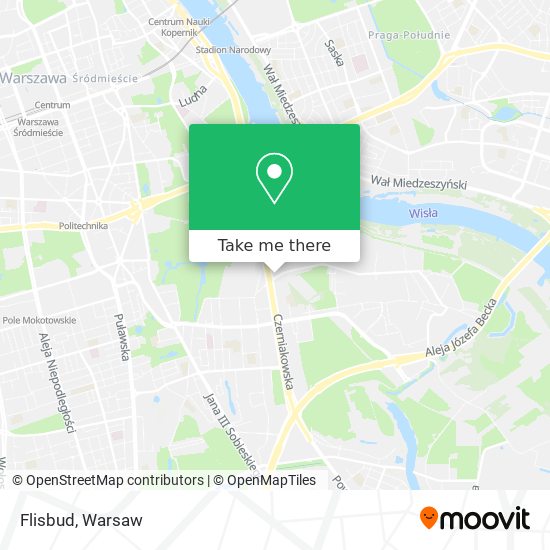 Flisbud map