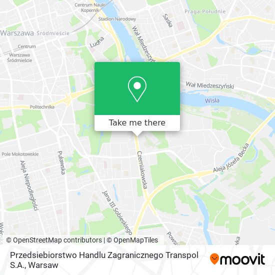 Przedsiebiorstwo Handlu Zagranicznego Transpol S.A. map